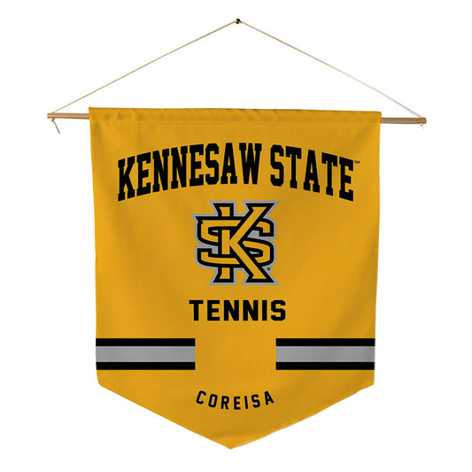 Kennesaw - NCAA Women's Tennis : Rianna ioana Coreisa - Pennant - 18" x 21"-0