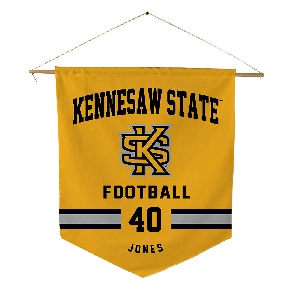 Kennesaw - NCAA Football : Amarion Jones - Pennant - 18" x 21"-0