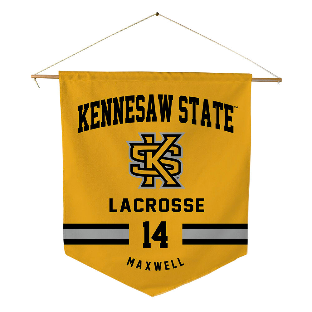 Kennesaw - NCAA Women's Lacrosse : Addelyn Maxwell - Pennant - 18" x 21"-0