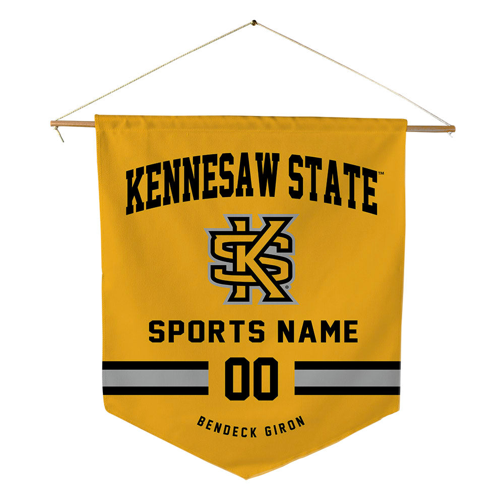 Kennesaw - NCAA Women's Basketball : Gabriela Bendeck Giron - Pennant - 18" x 21"-0