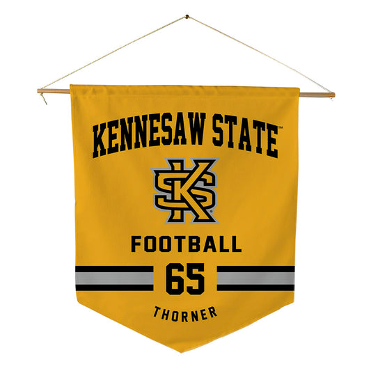 Kennesaw - NCAA Football : Nicholas Thorner - Pennant - 18" x 21"-0