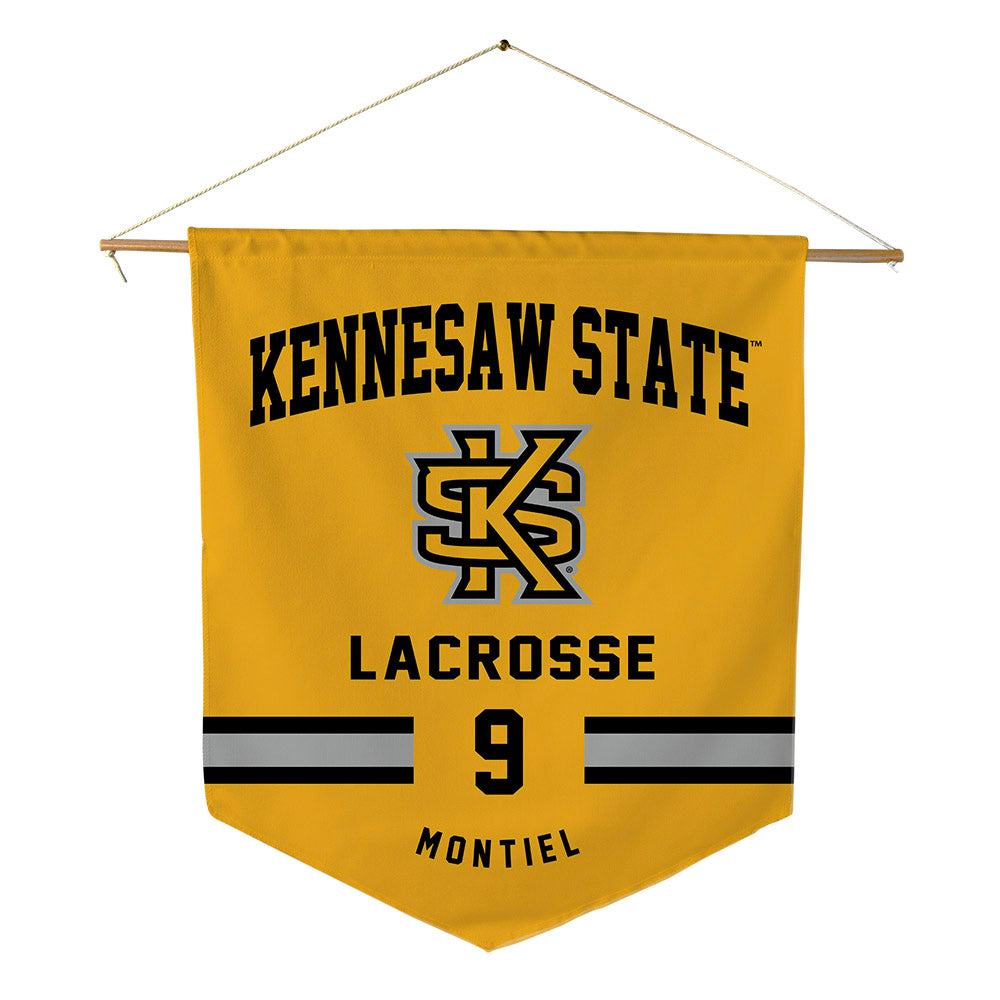 Kennesaw - NCAA Women's Lacrosse : Julieta Montiel - Pennant - 18" x 21"-0