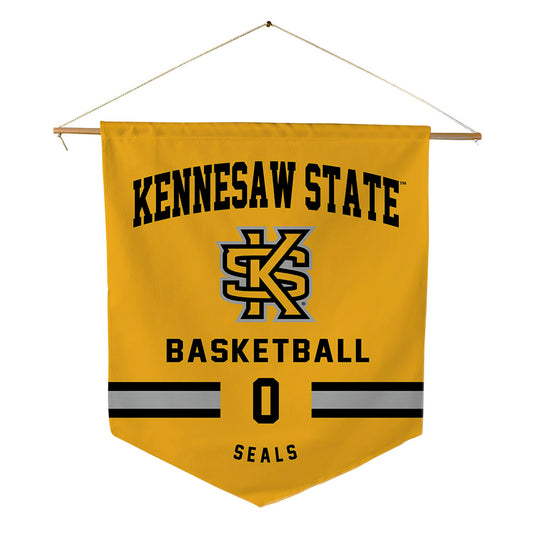 Kennesaw - NCAA Men's Basketball : Ramone Seals - Pennant - 18" x 21"-0
