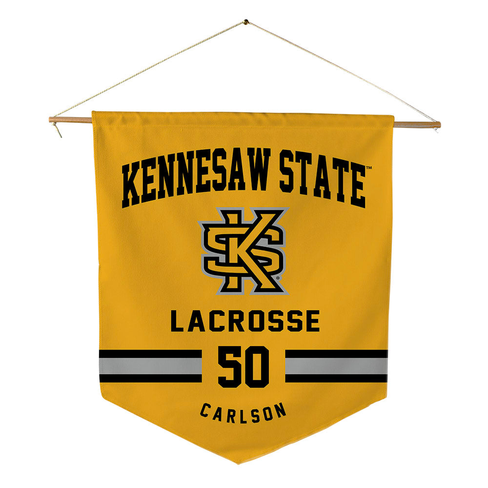 Kennesaw - NCAA Women's Lacrosse : Laura Carlson - Pennant - 18" x 21"-0