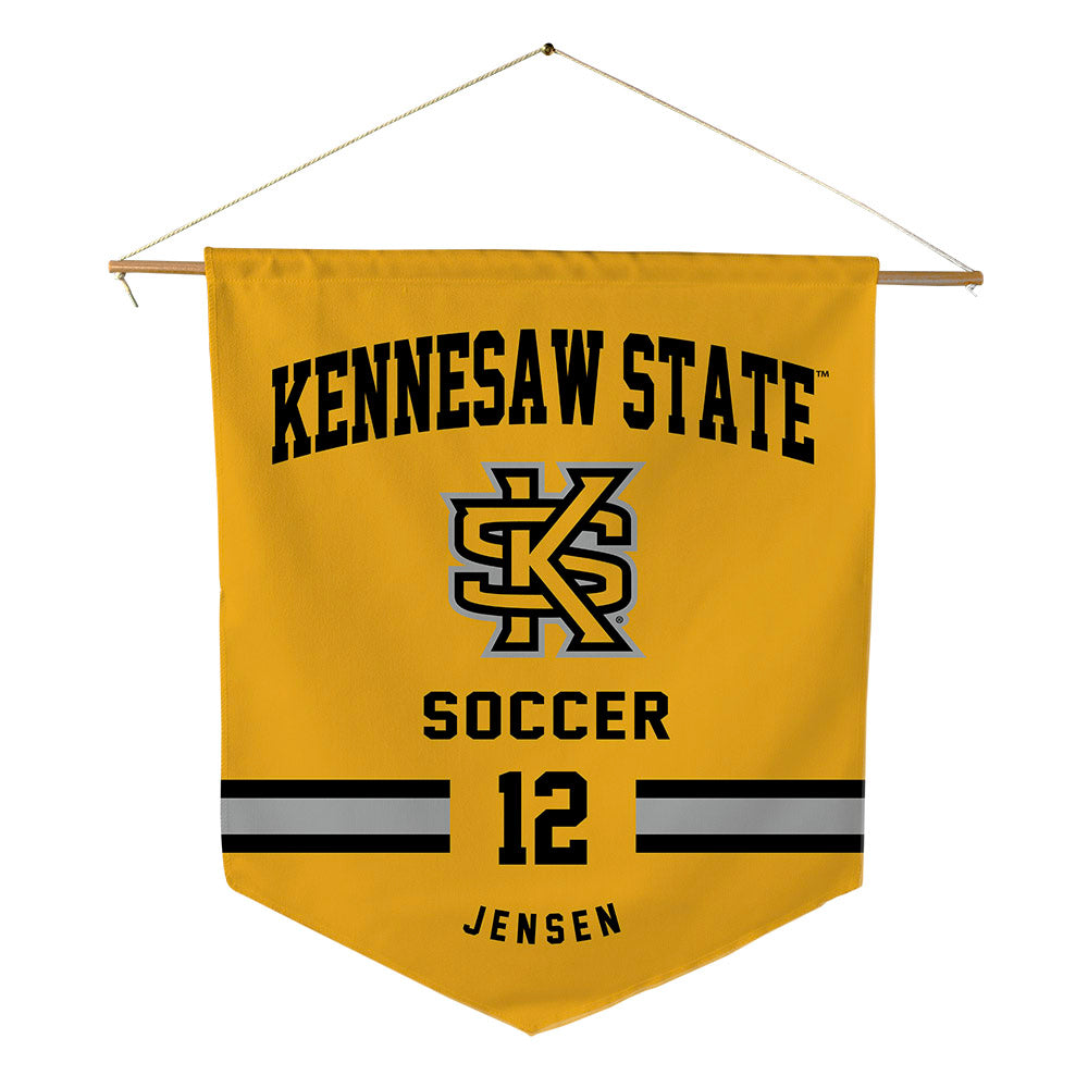 Kennesaw - NCAA Women's Soccer : Mai Jensen - Pennant - 18" x 21"-0