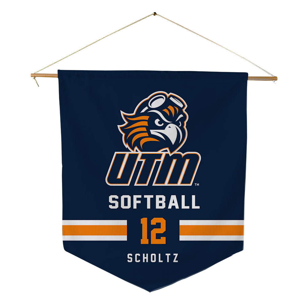 UT Martin - NCAA Softball : Samantha Scholtz - Pennant - 18" x 21"-0