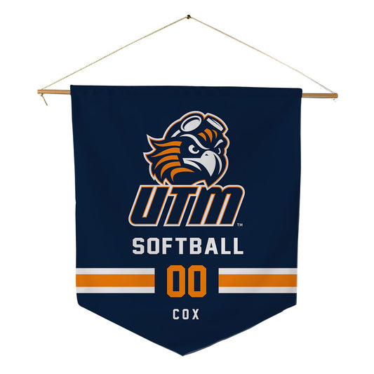 UT Martin - NCAA Softball : Cadence Cox - Pennant - 18" x 21"-0