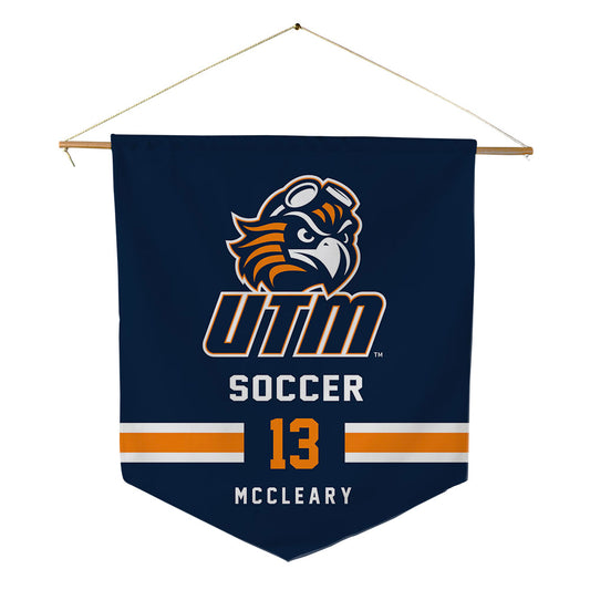UT Martin - NCAA Women's Soccer : Addyson McCleary - Pennant - 18" x 21"-0