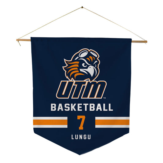 UT Martin - NCAA Men's Basketball : Dragos Lungu - Pennant - 18" x 21"-0