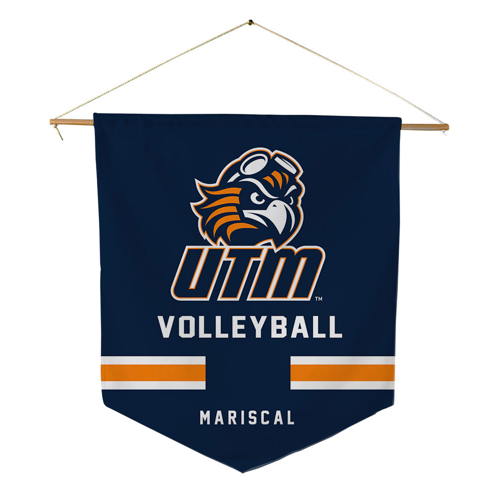 UT Martin - NCAA Women's Volleyball : Lauren Mariscal - Pennant - 18" x 21"-0