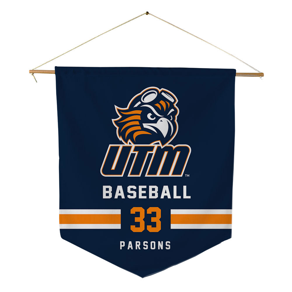 UT Martin - NCAA Baseball : Nate Parsons - Pennant - 18" x 21"-0