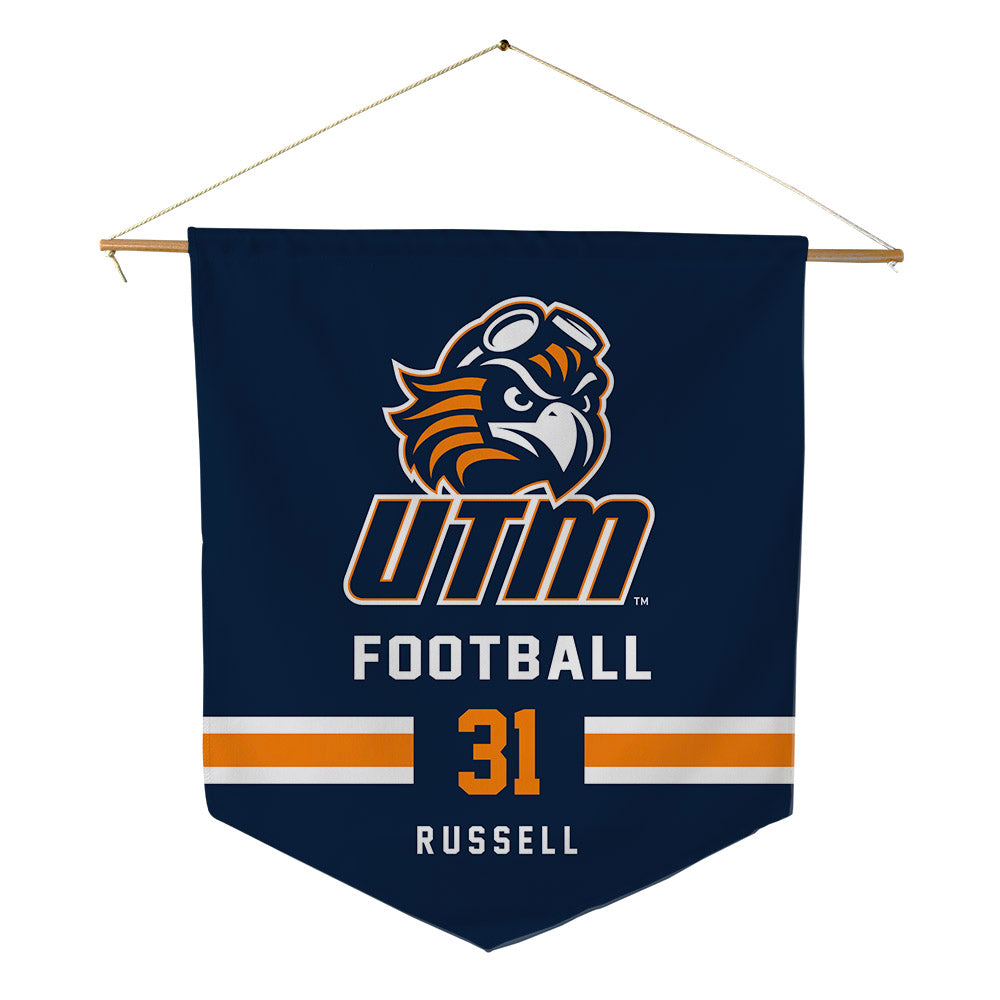 UT Martin - NCAA Football : Ajai Russell - Pennant - 18" x 21"-0