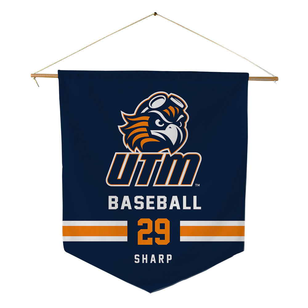 UT Martin - NCAA Baseball : Cason Sharp - Pennant - 18" x 21"-0