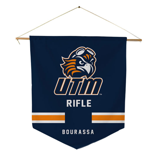 UT Martin - NCAA Rifle : Jeffrey Bourassa - Pennant - 18" x 21"-0