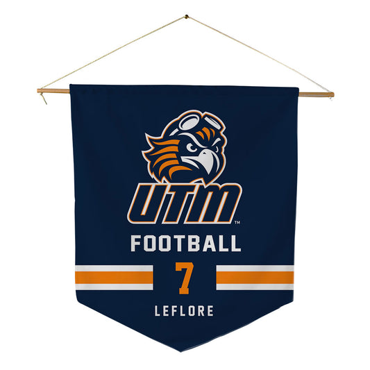 UT Martin - NCAA Football : Narkel Leflore - Pennant - 18" x 21"-0