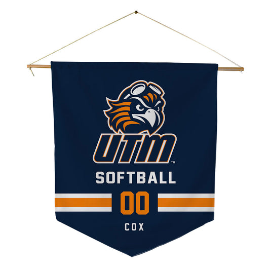UT Martin - NCAA Softball : Cadence Cox - Pennant - 18" x 21"-0
