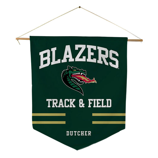 UAB - NCAA Women's Track & Field : Brenna Dutcher - Pennant - 18" x 21"-0