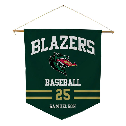 UAB - NCAA Baseball : Carter Samuelson - Pennant - 18" x 21"-0