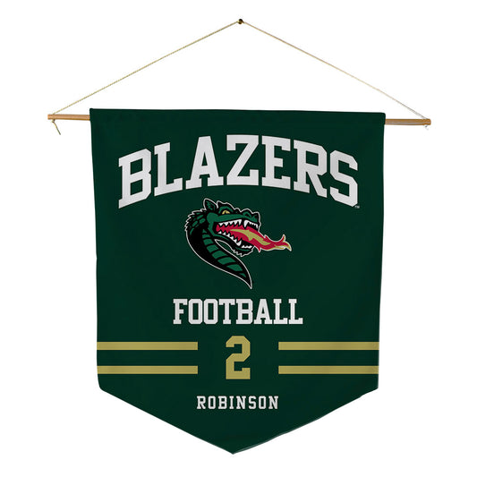 UAB - NCAA Football : Roderick Robinson - Pennant - 18" x 21"-0