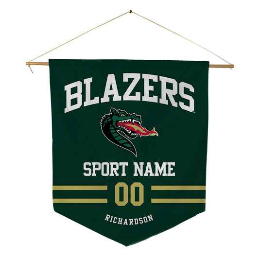 UAB - NCAA Cheerleading : Belle Richardson - Pennant - 18" x 21"-0