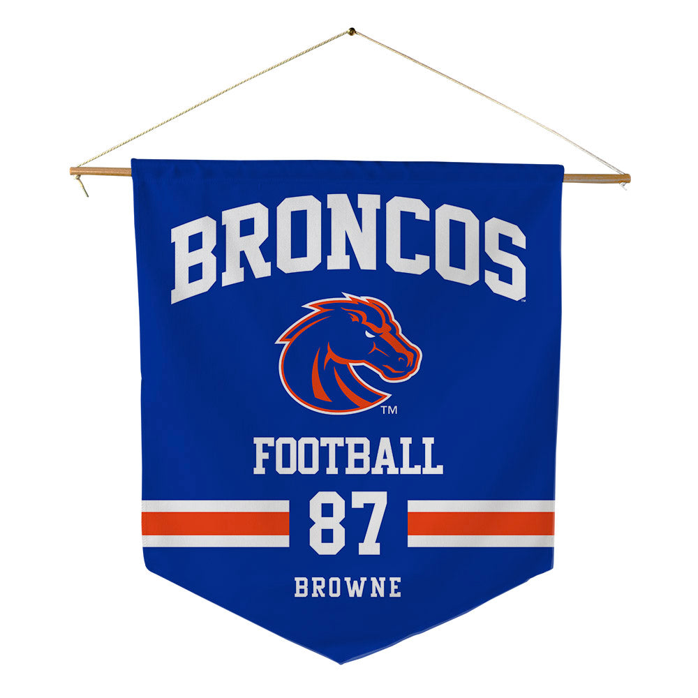 Boise State - NCAA Football : Keawe Browne - Pennant - 18" x 21"-0