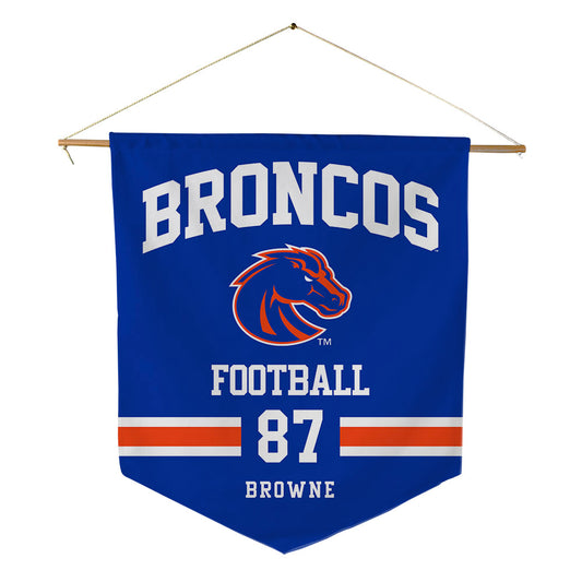 Boise State - NCAA Football : Keawe Browne - Pennant - 18" x 21"-0