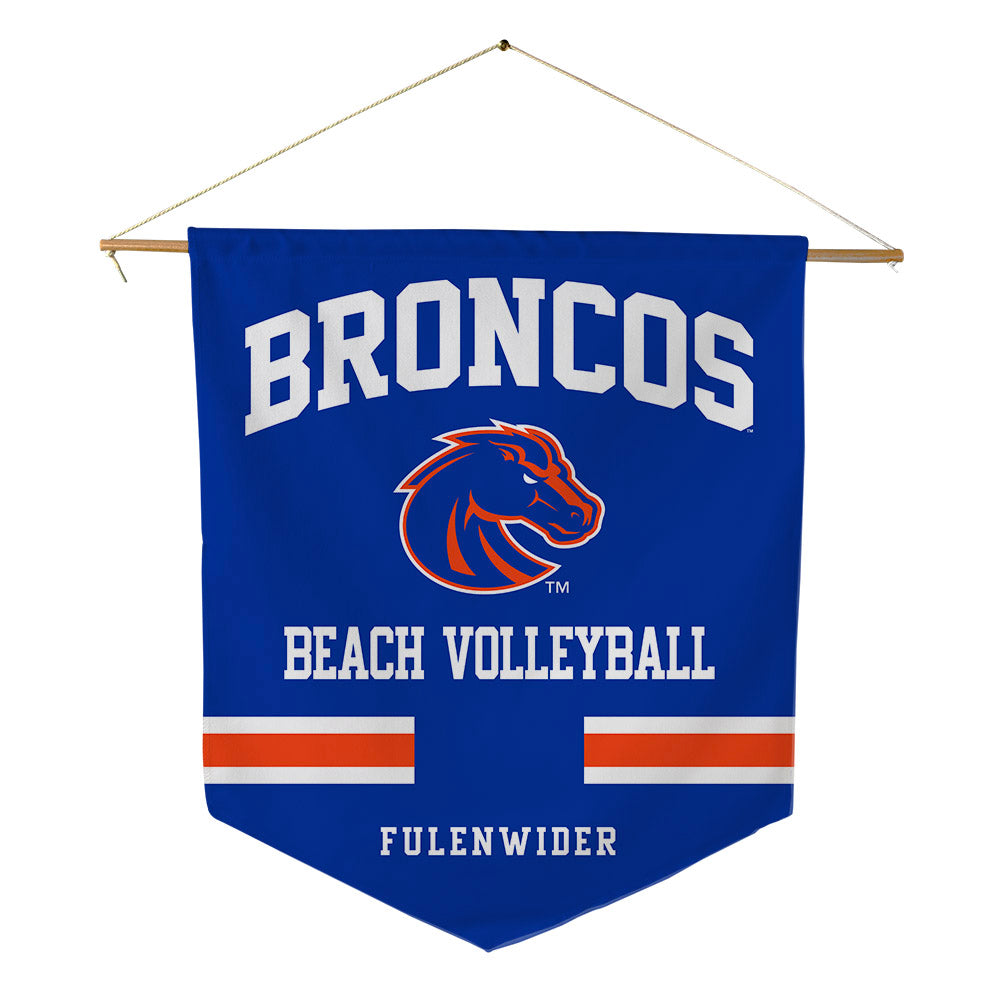 Boise State - NCAA Beach Volleyball : Kloe Fulenwider - Pennant - 18" x 21"-0
