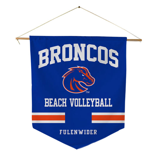 Boise State - NCAA Beach Volleyball : Kloe Fulenwider - Pennant - 18" x 21"-0