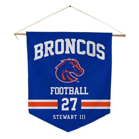 Boise State - NCAA Football : Harry Stewart III - Pennant - 18" x 21"-0
