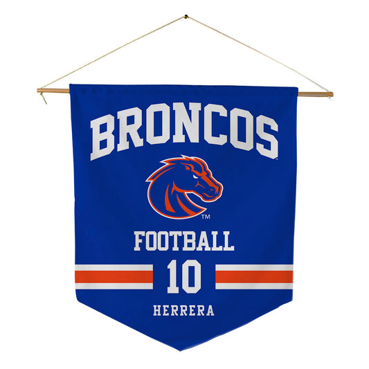 Boise State - NCAA Football : Cash Herrera - Pennant - 18" x 21"-0