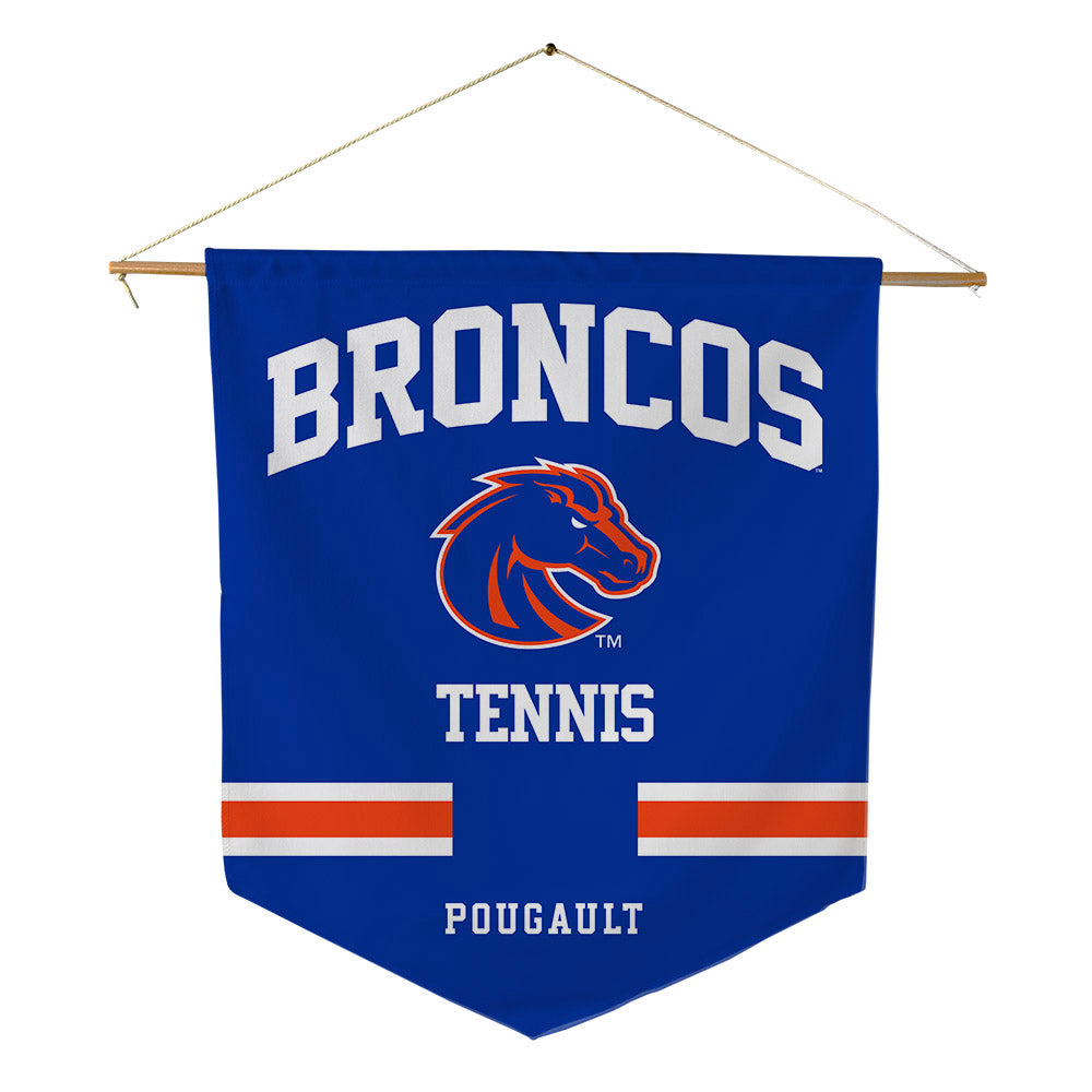 Boise State - NCAA Men's Tennis : Arsene Pougault - Pennant - 18" x 21"-0