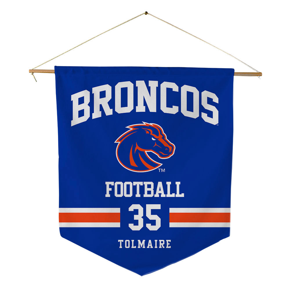 Boise State - NCAA Football : Treyvon Tolmaire - Pennant - 18" x 21"-0