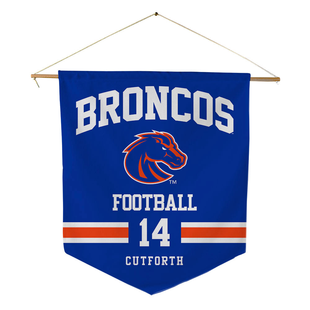 Boise State - NCAA Football : Max Cutforth - Pennant - 18" x 21"-0