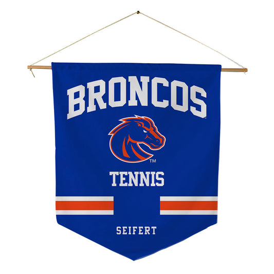 Boise State - NCAA Men's Tennis : Julius Seifert - Pennant - 18" x 21"-0