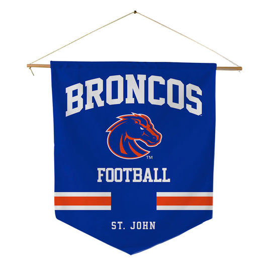 Boise State - NCAA Football : Paz St. John - Pennant - 18" x 21"-0