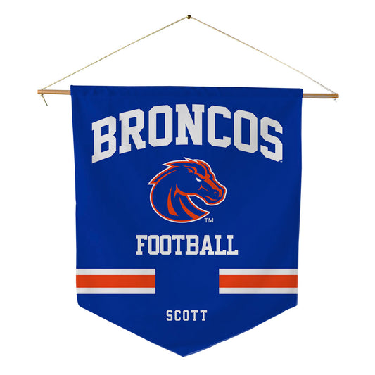 Boise State - NCAA Football : Bradan Scott - Pennant - 18" x 21"-0