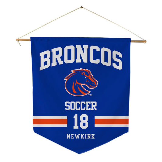 Boise State - NCAA Women's Soccer : Teryn Newkirk - Pennant - 18" x 21"-0