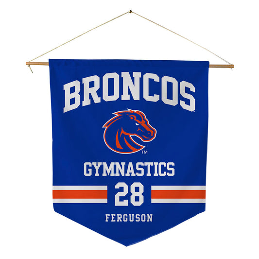 Boise State - NCAA Women's Gymnastics : Anna Ferguson - Pennant - 18" x 21"-0