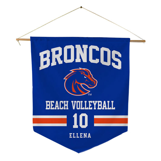 Boise State - NCAA Beach Volleyball : Charlee Ellena - Pennant - 18" x 21"-0