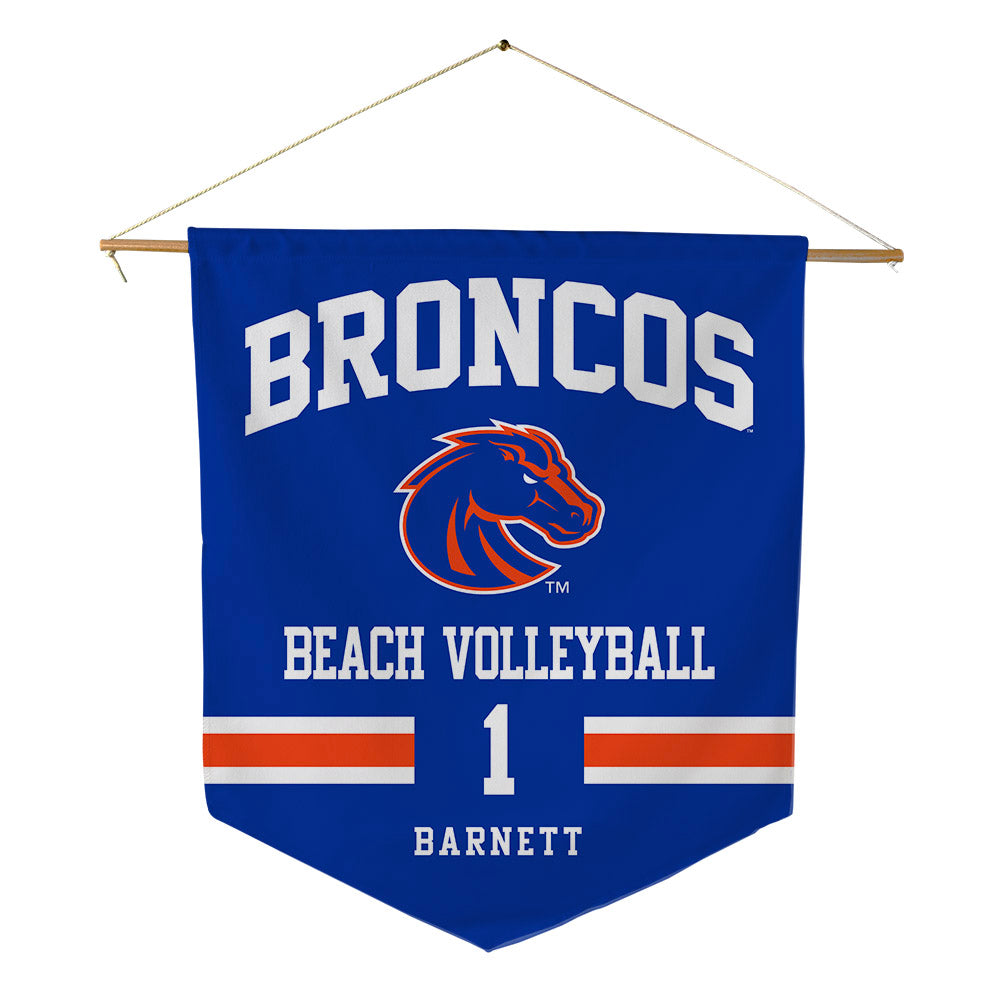 Boise State - NCAA Beach Volleyball : Susannah Barnett - Pennant - 18" x 21"-0