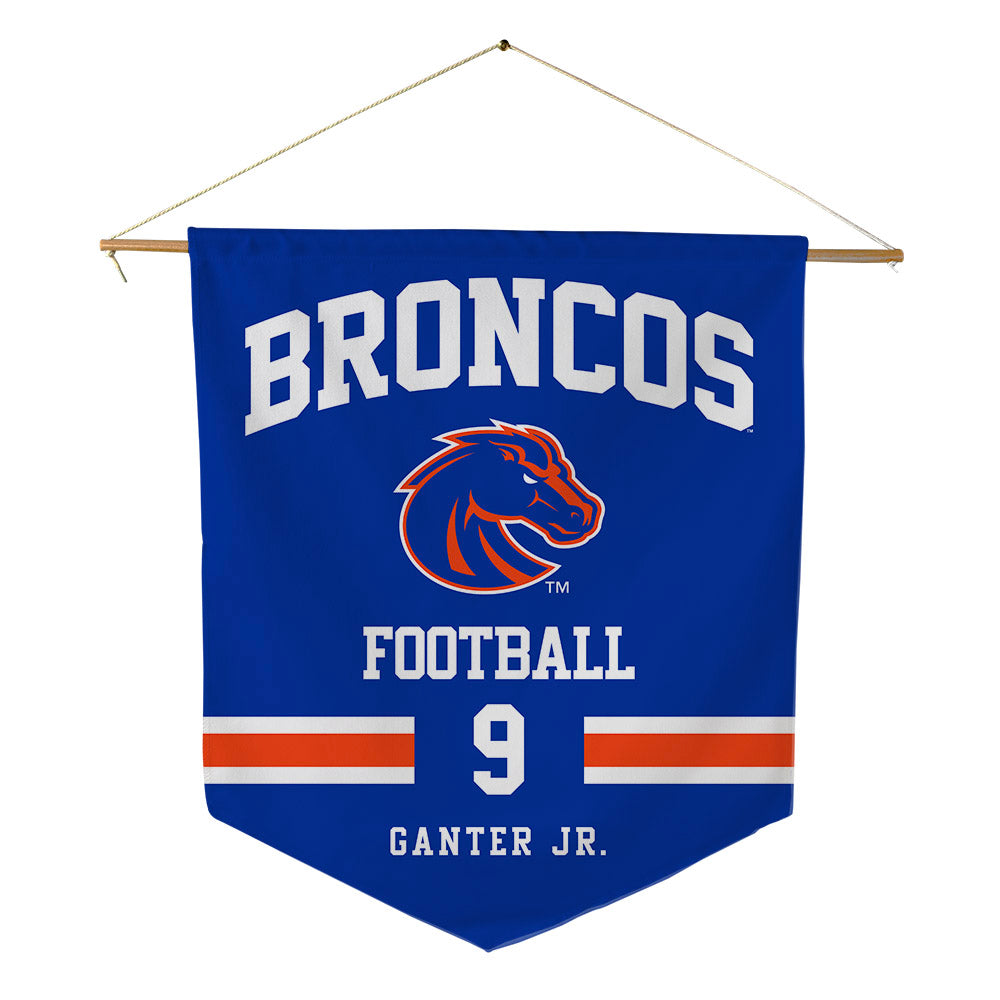 Boise State - NCAA Football : Derek Ganter Jr. - Pennant - 18" x 21"-0