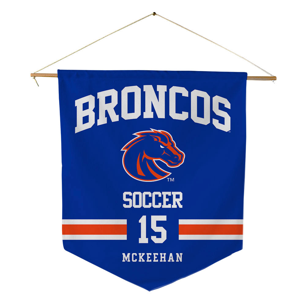 Boise State - NCAA Women's Soccer : Kaylee McKeehan - Pennant - 18" x 21"-0