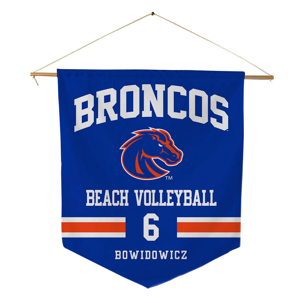 Boise State - NCAA Beach Volleyball : Avery Bowidowicz - Pennant - 18" x 21"-0