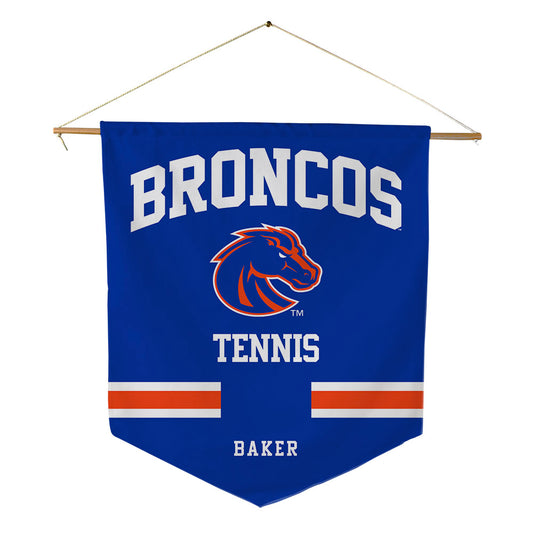 Boise State - NCAA Men's Tennis : Carson Baker - Pennant - 18" x 21"-0
