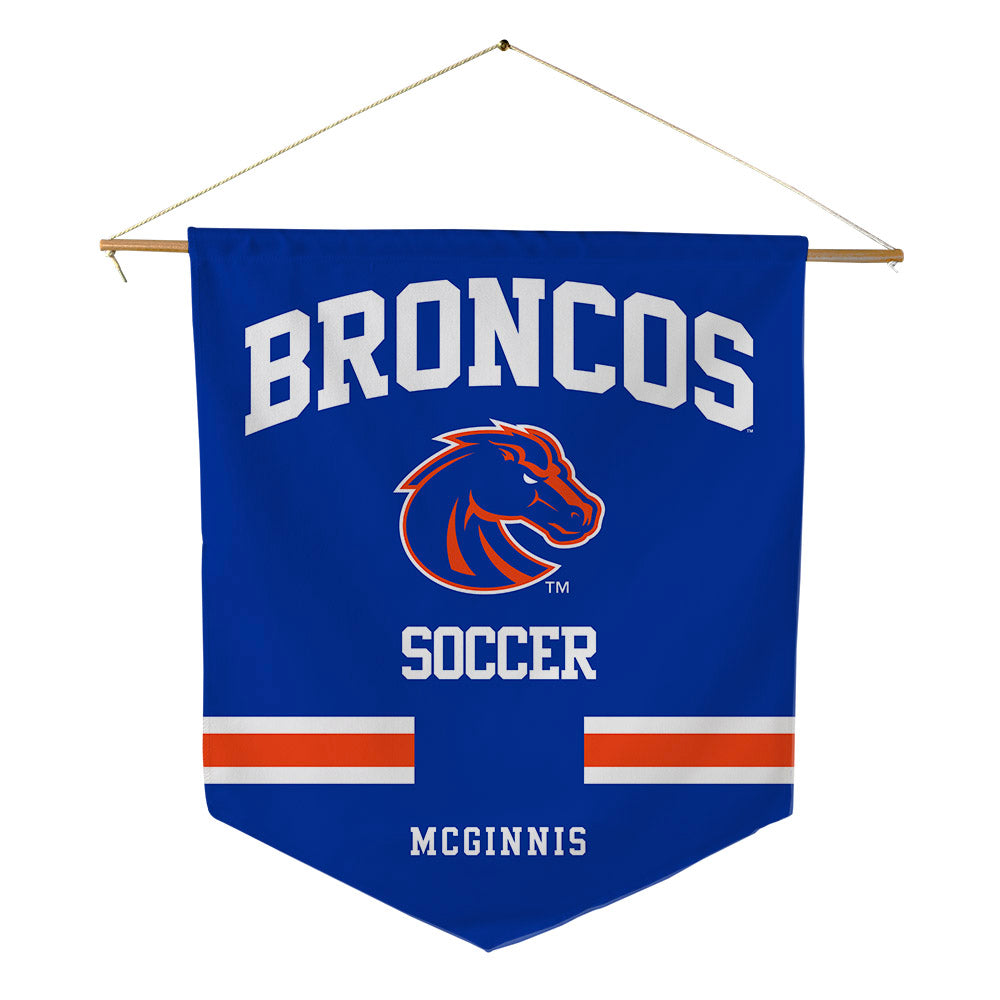 Boise State - NCAA Women's Soccer : Elyse McGinnis - Pennant - 18" x 21"-0