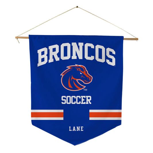 Boise State - NCAA Women's Soccer : Mia Lane - Pennant - 18" x 21"-0