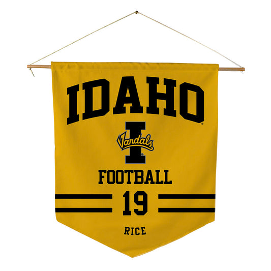 Idaho - NCAA Football : Brayden Rice - Pennant - 18" x 21"-0