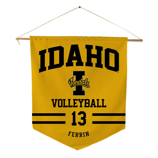 Idaho - NCAA Women's Volleyball : Allie Ferrin - Pennant - 18" x 21"-0