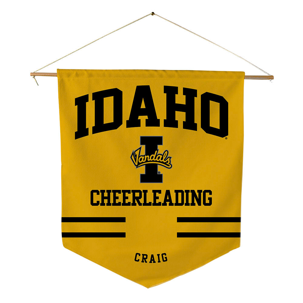 Idaho - NCAA Cheerleading : Hannah Craig - Pennant - 18" x 21"-0