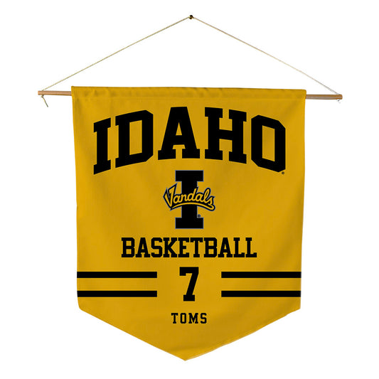 Idaho - NCAA Men's Basketball : Zubayr Toms - Pennant - 18" x 21"-0